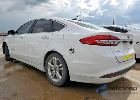 2018 Ford Fusion Se Hybrid from USA, damaged, VIN 3FA6P0LU0JR171648